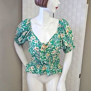 Sienna Sky ruched top m